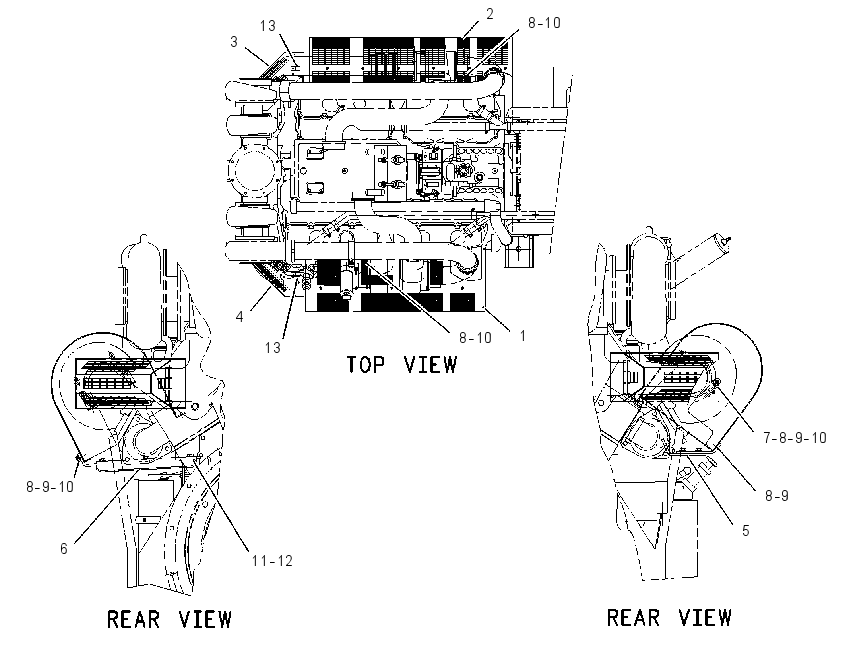 GUARD GP-ENGINE 1660917 CAT