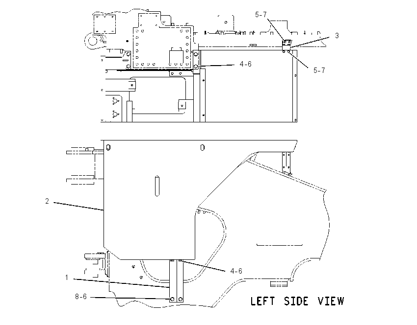 ENCLOSURE GP-HYDRAULIC TANK 1096908 CAT