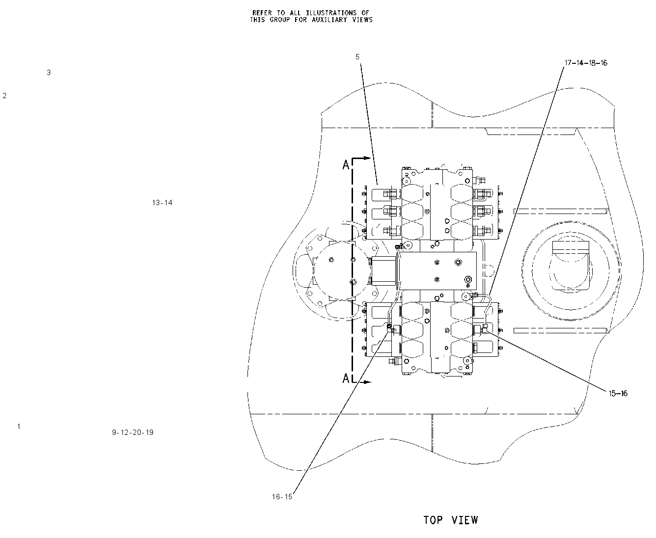 VALVE & LINES GP-IMPLEMENT 1521838 CAT