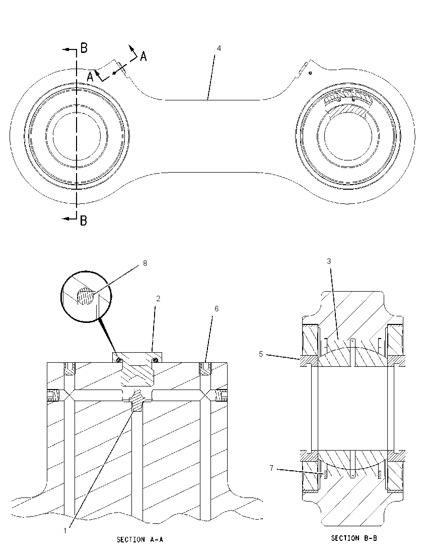 LINK GP-LOWER 1569934 CAT