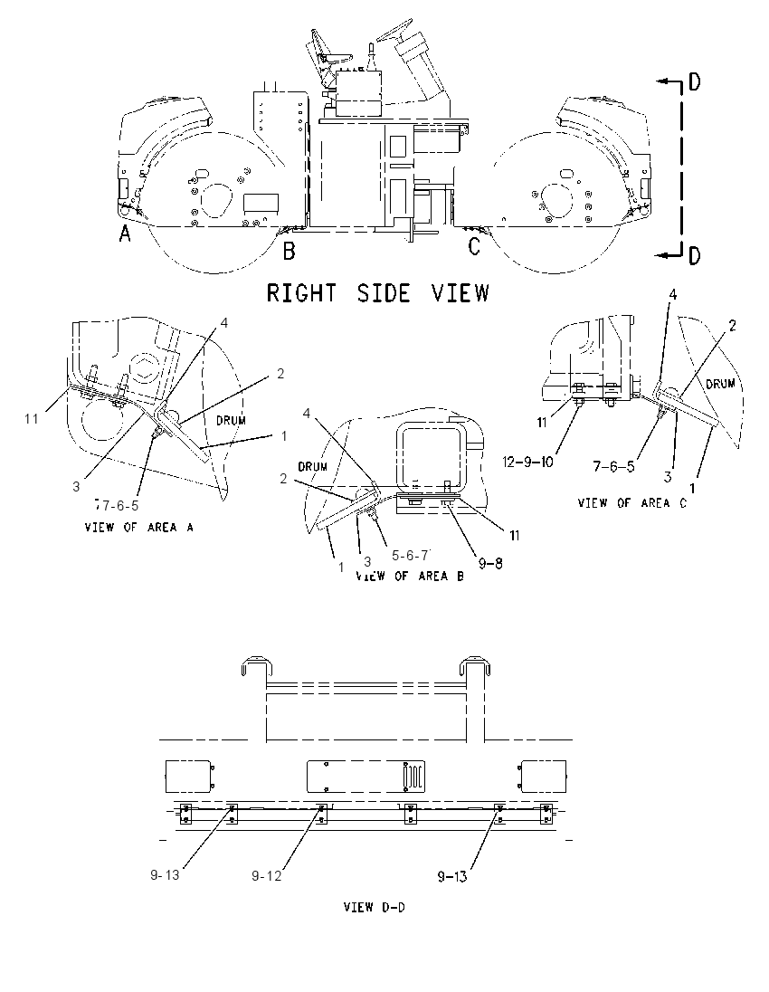 SCRAPER GP-SMOOTH DRUM 1251347 CAT