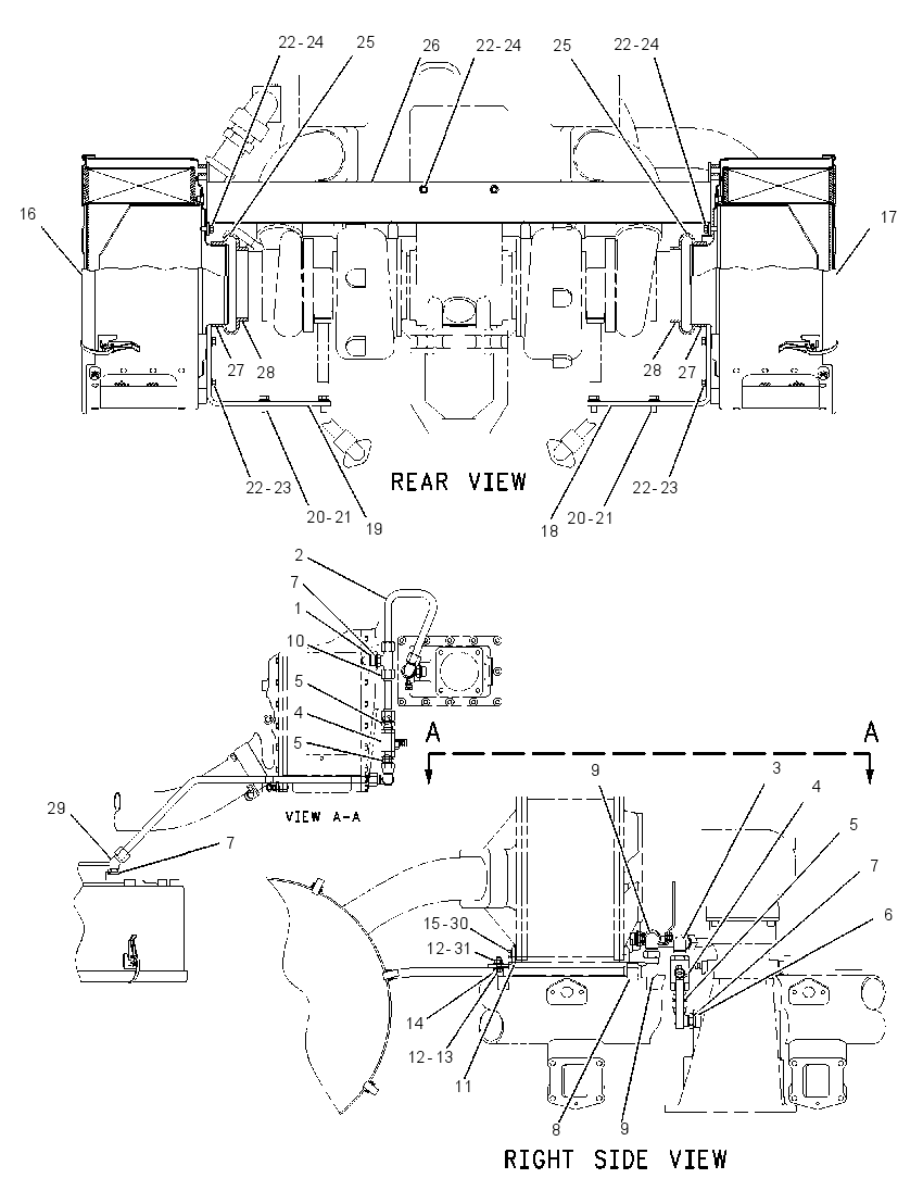 CONVERSION AR-AIR CLEANER 1334817 CAT