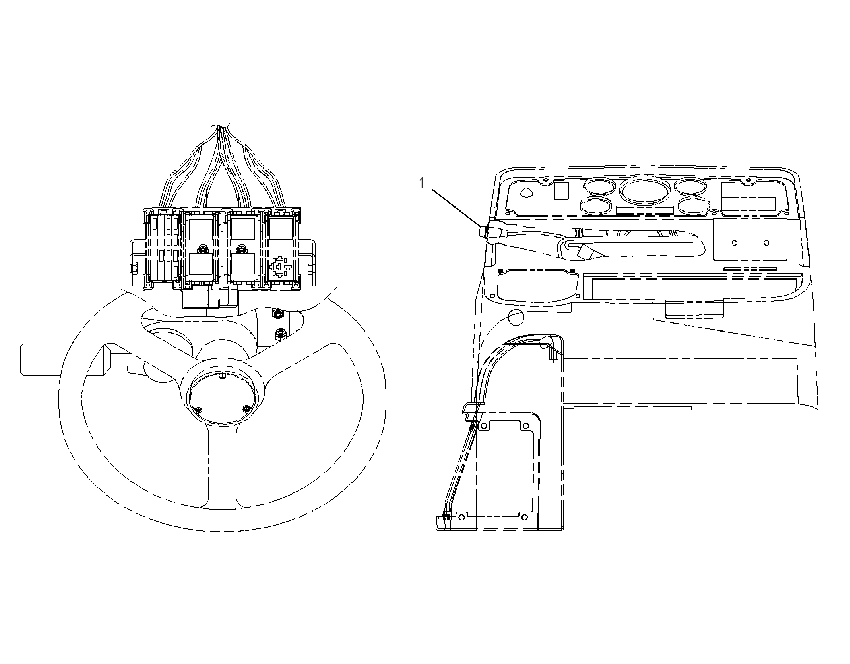 WIRING GP-POWER RECEPTACLE 1248958 CAT