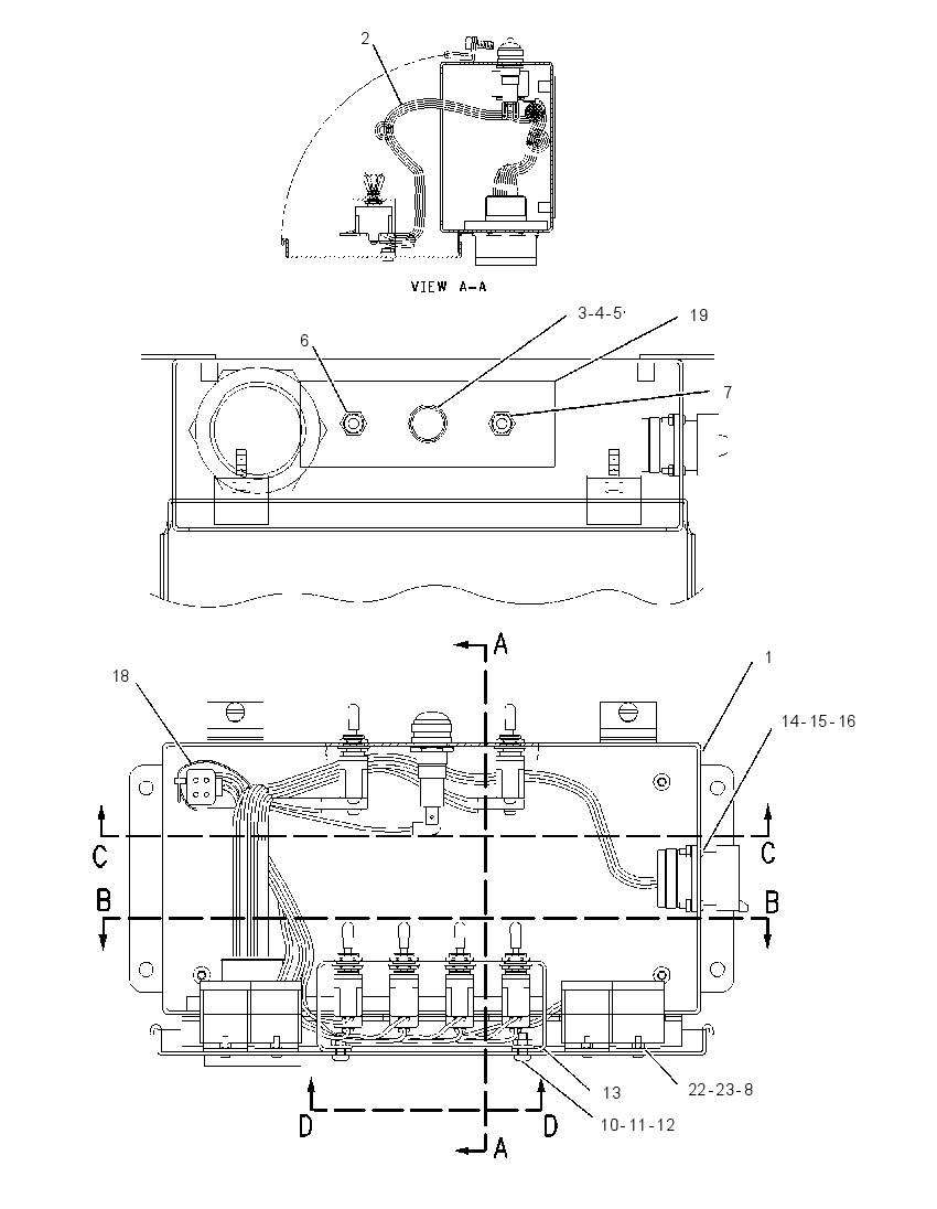 CONTROL GP-BURNER 1434847 CAT