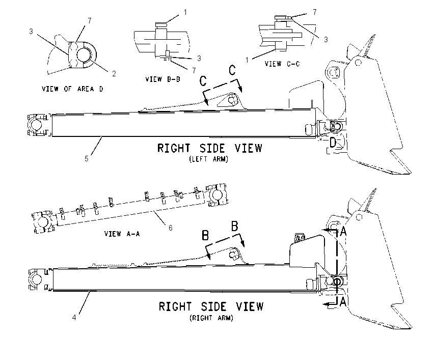 PUSH ARM GP-STABILIZER 2045671 CAT