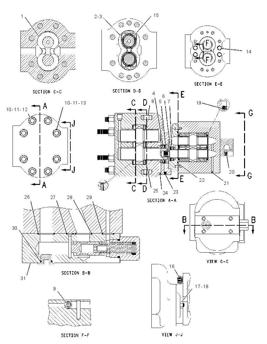 PUMP & MOTOR GP-AXLE OIL CLR 1453998 CAT