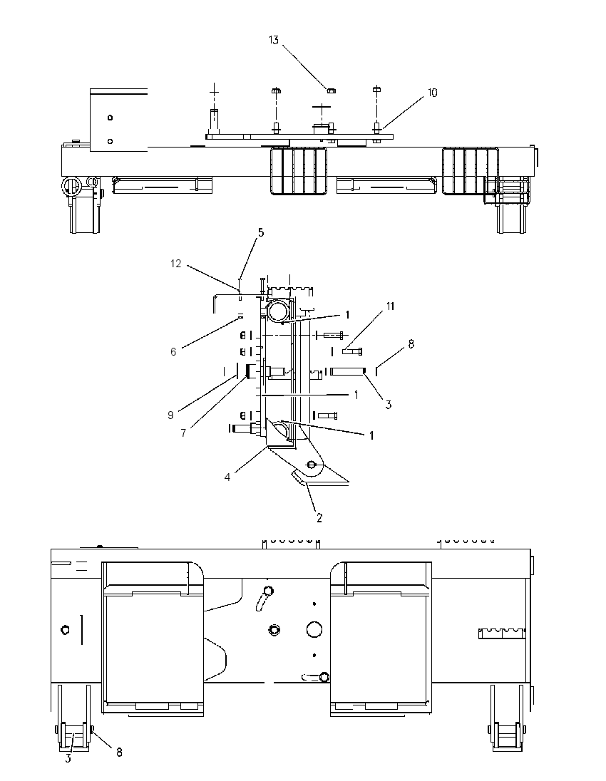 FRAME GP-COLD PLANER 1476784 CAT