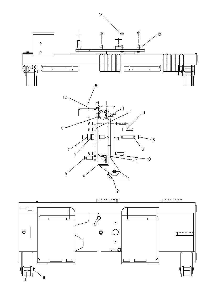 FRAME GP-COLD PLANER 1655336 CAT
