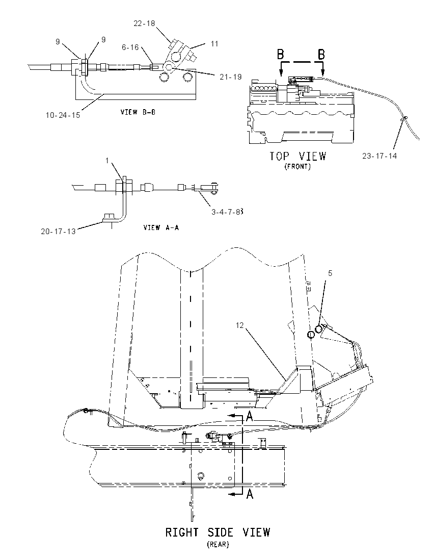 CAB INSTALLATION 1463619 CAT