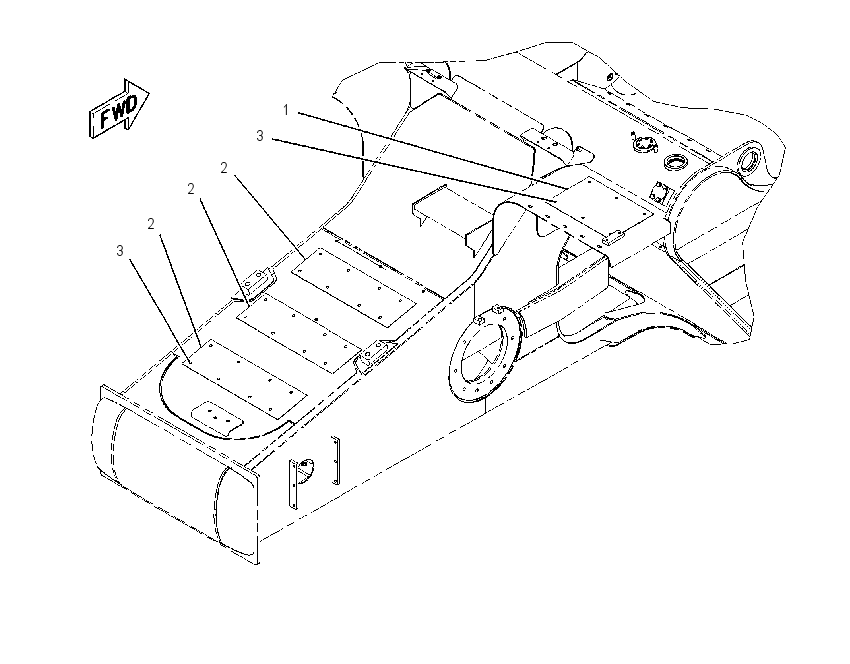 TREAD GP-NON-SKID 8I1804 CAT
