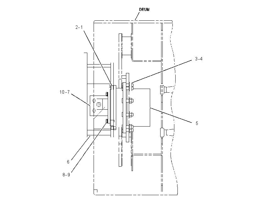 DRIVE GP-DRUM 1427229 CAT