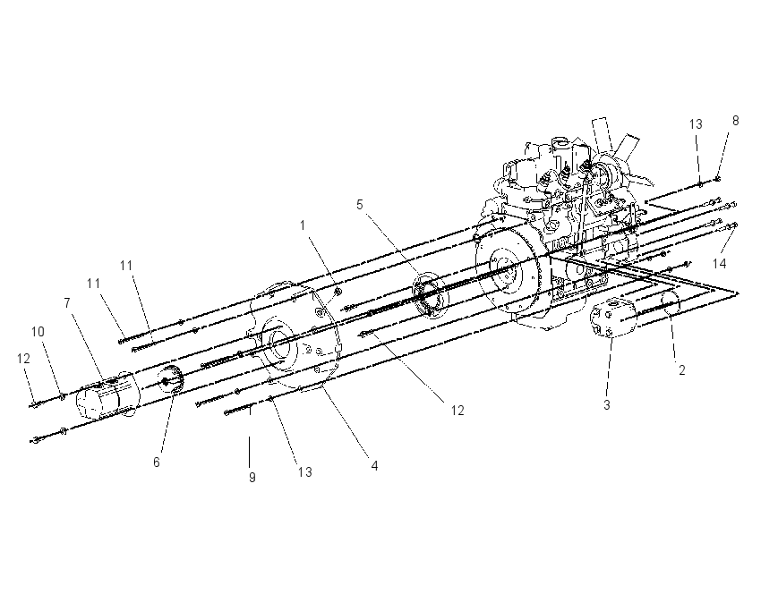 PUMP & MTG GP-GEAR 1454248 CAT