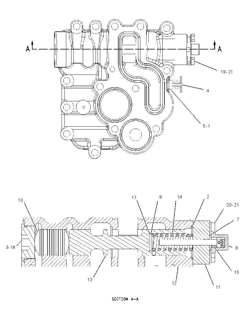 VALVE GP-DIFFERENTIAL 1549499 CAT