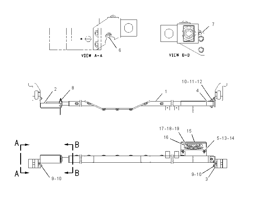 BEAM GP-TRANSVERSE 1543075 CAT