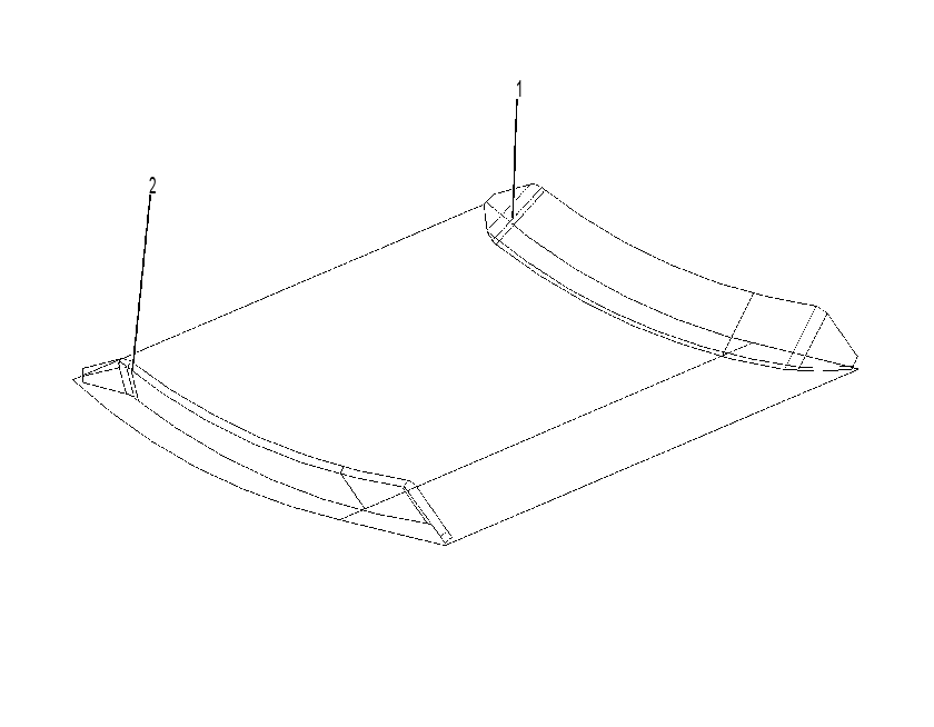 PLATE GP-BUCKET REINFORCEMENT 1723174 CAT