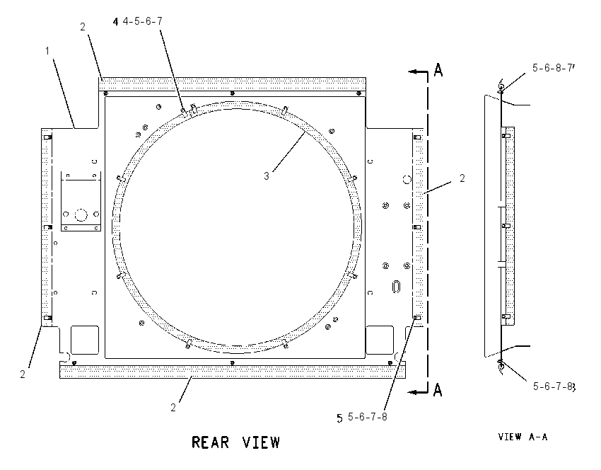 BAFFLE GP-RADIATOR 1512521 CAT