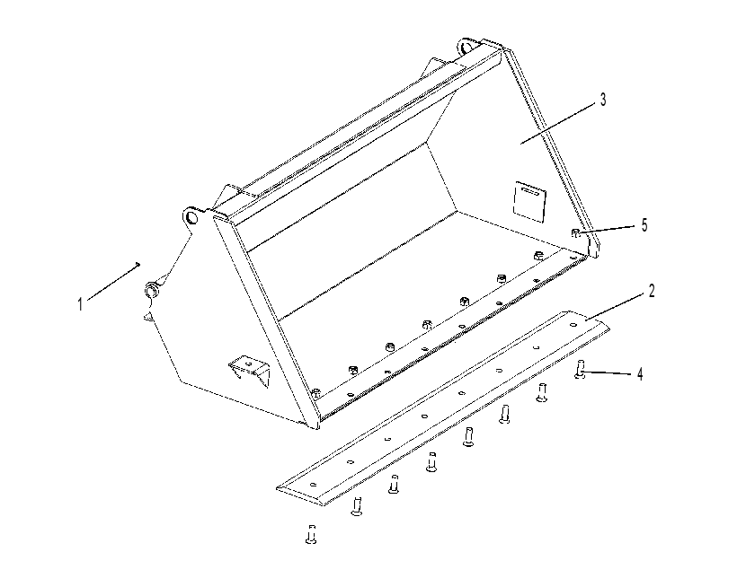 FRAME GP-DEBRIS 1655347 CAT