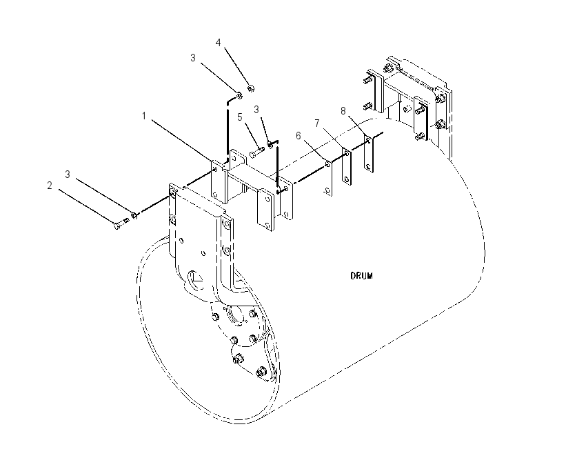 INSTALLATION GP-DRUM 1039363 CAT