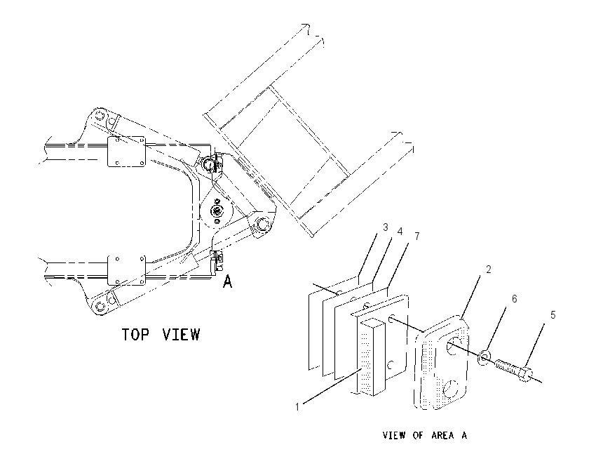 STOP GP-STEERING 7U8437 CAT