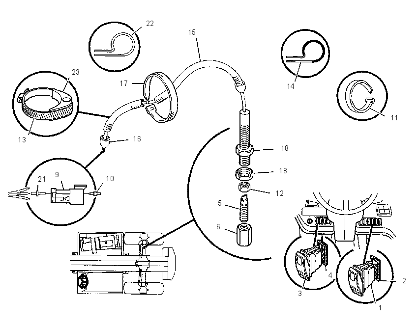 SWITCH GP-STEERING SELECT 1283978 CAT