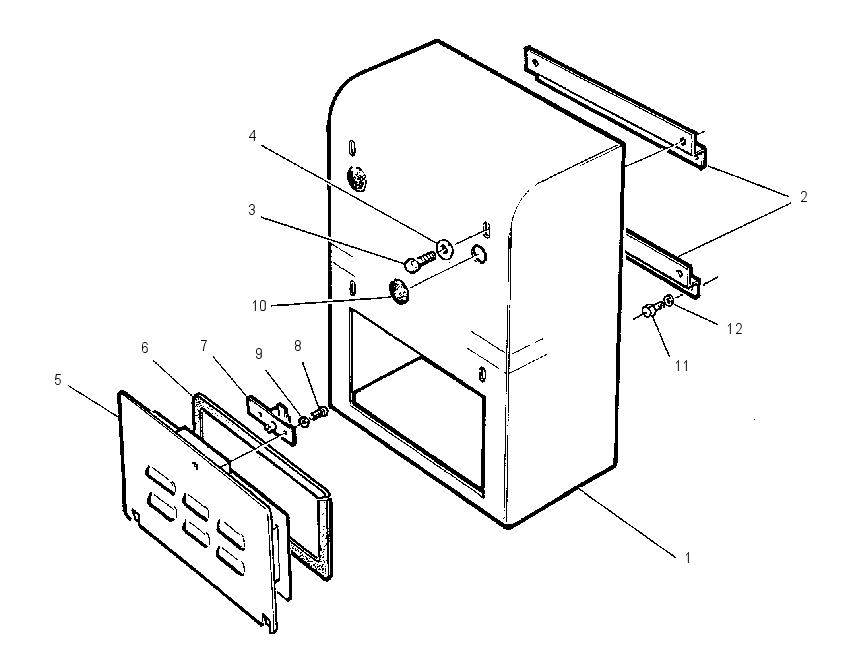 COVER GP-AIR CONDITIONER 1233565 CAT
