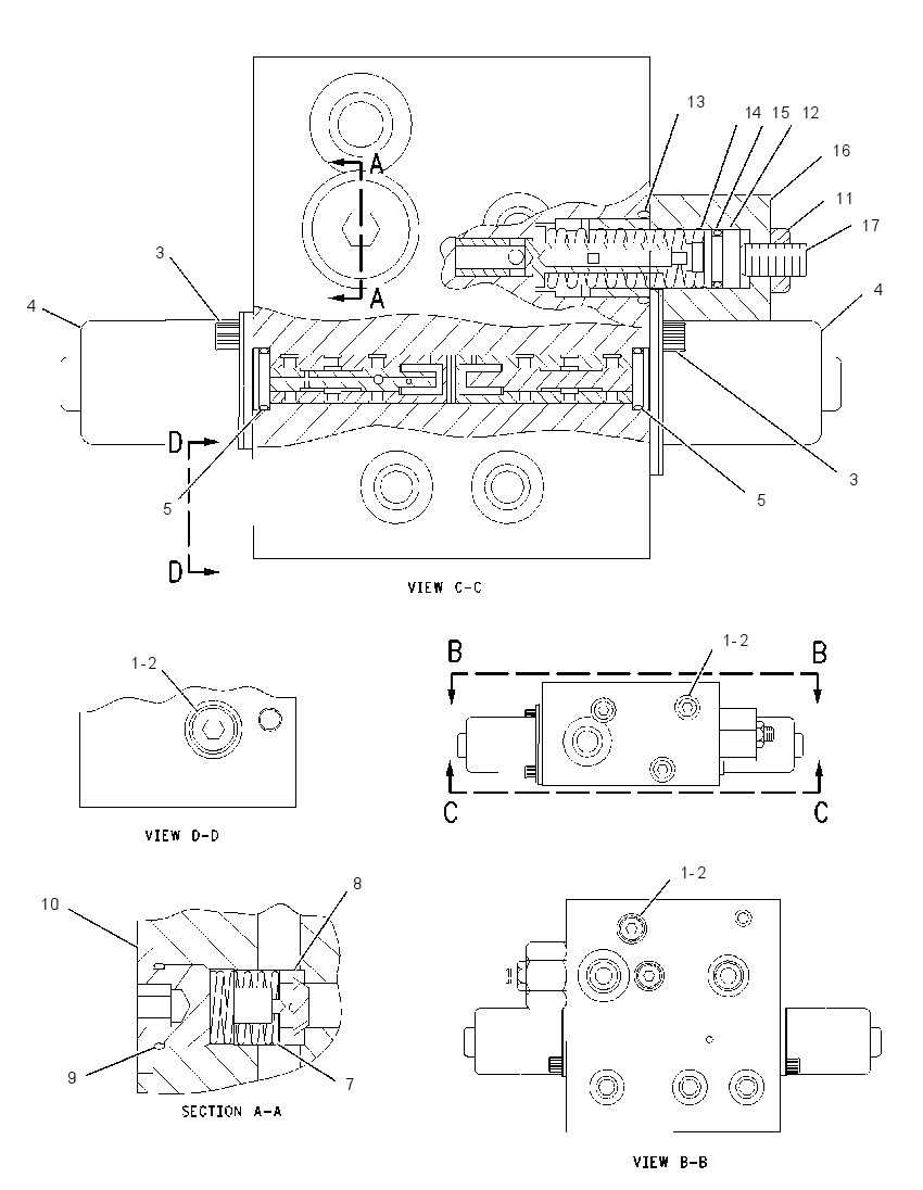 MANIFOLD AND REDUCING VALVE 1588105 CAT