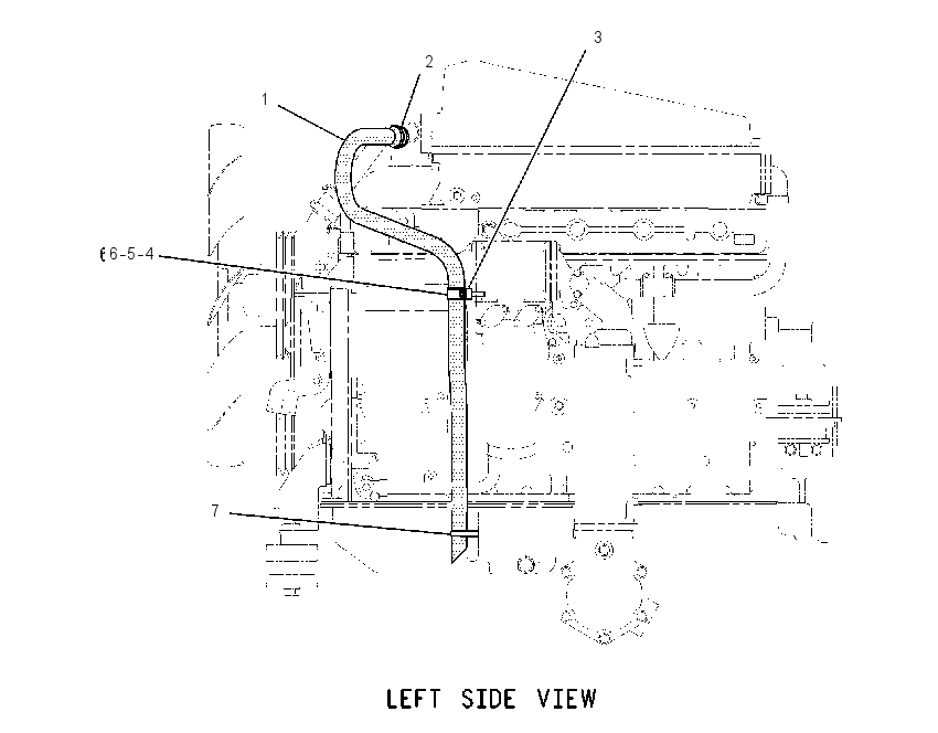 Система отвода газов 1545578 CAT