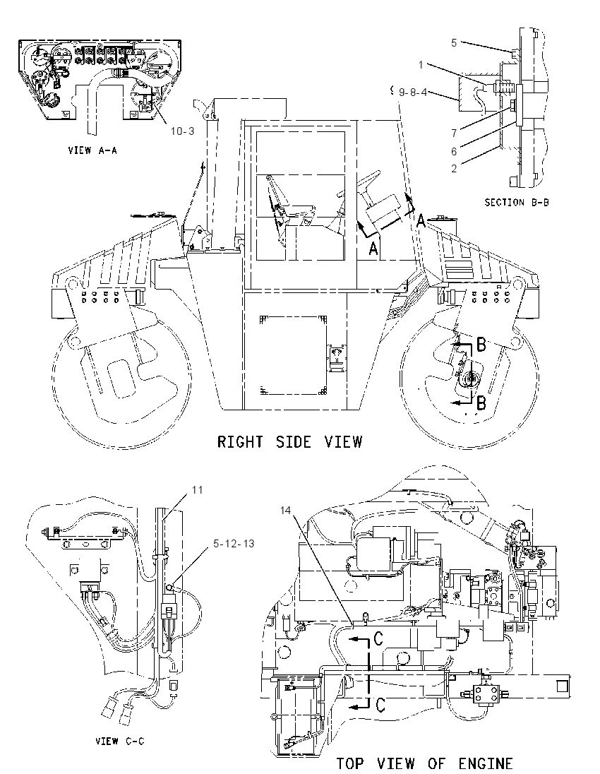 SENSOR GP-VIBRATORY 1257042 CAT