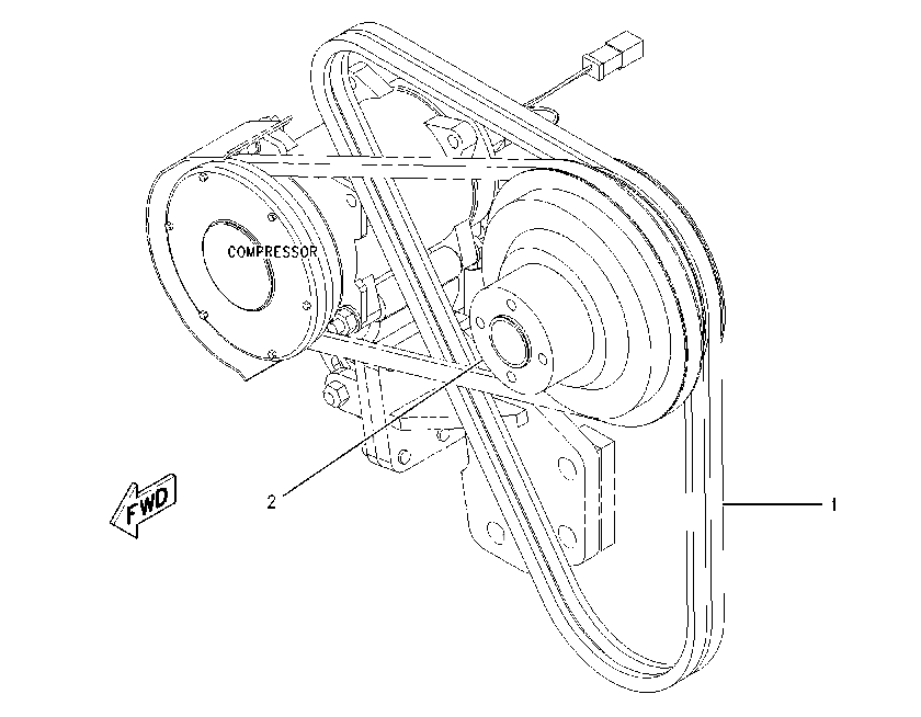PULLEY GP-FAN & ALT DRIVE 1715604 CAT