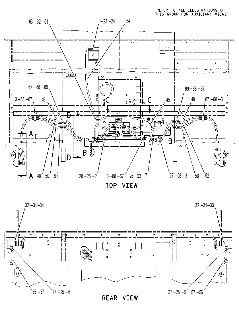 LINES GP-SCREED ELEVATION 1178177 CAT
