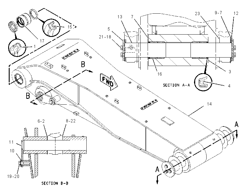 BOOM GP-STUB 1300430 CAT