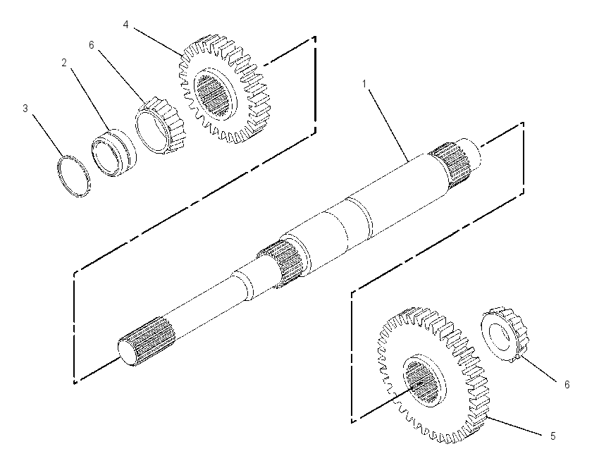 GEAR GP-INPUT TRANSFER 1466282 CAT
