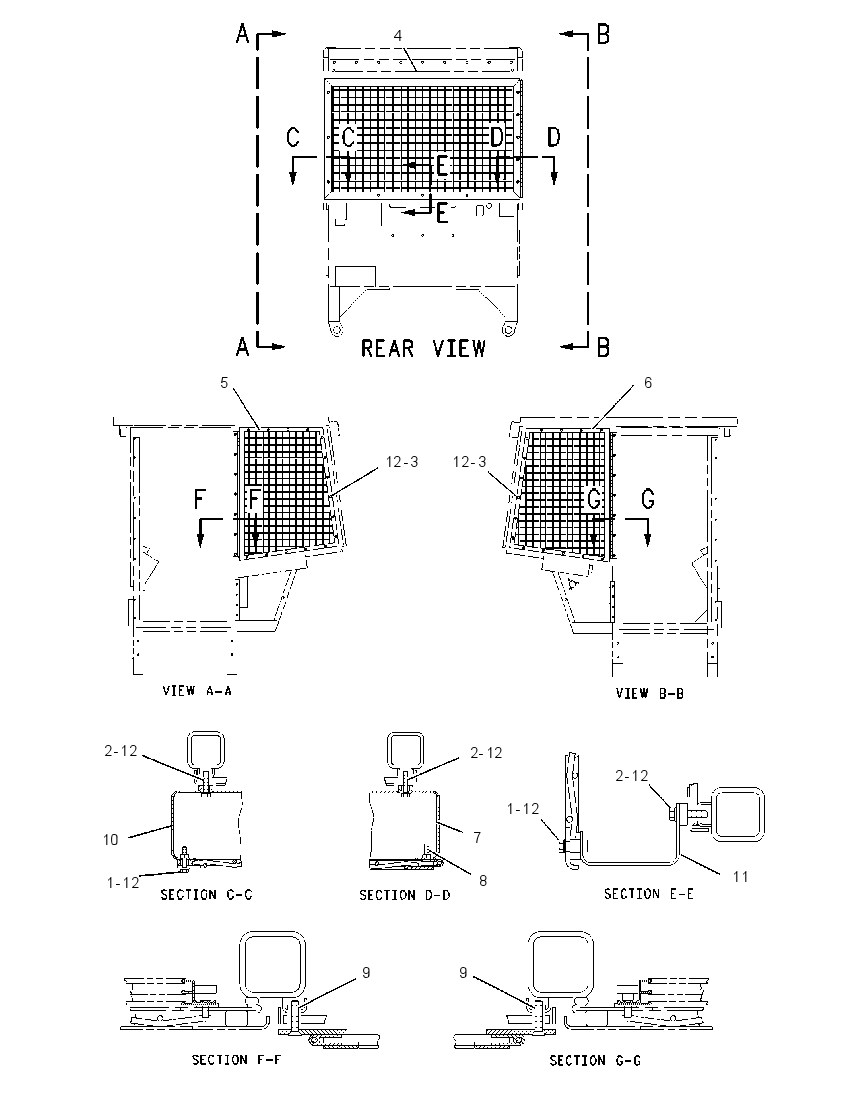 SCREEN GP-CAB 1746354 CAT