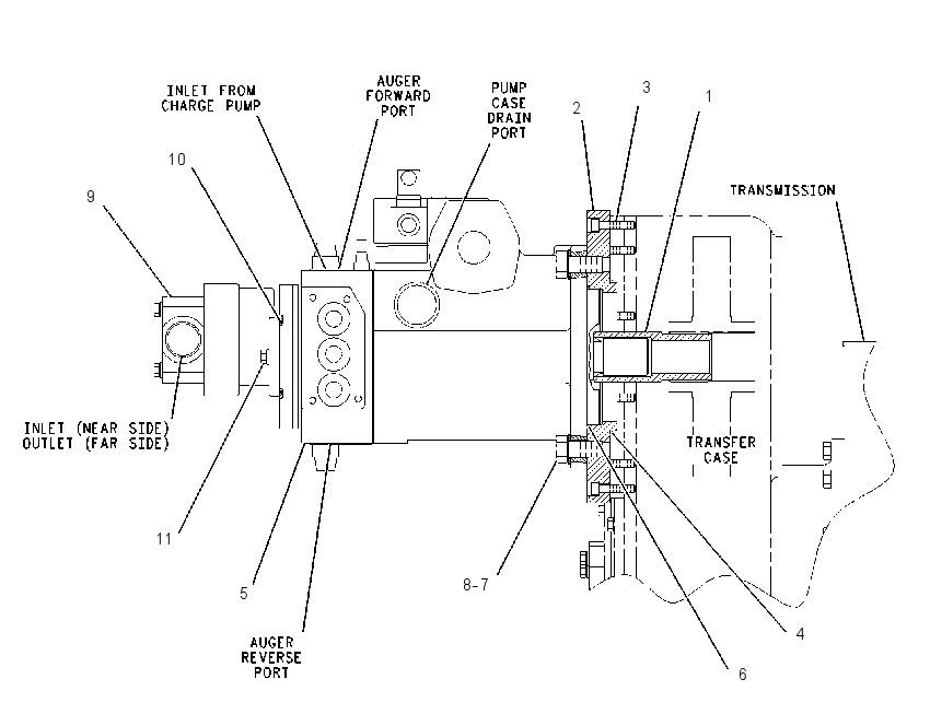 PUMP GP-PISTON & GEAR 1103726 CAT