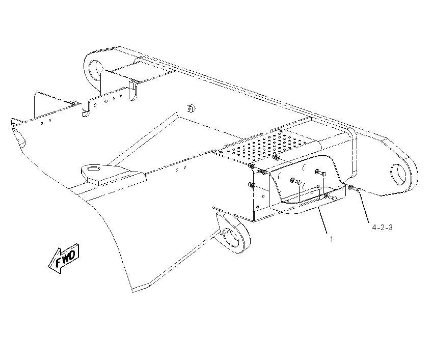 MOUNTING GP-BRACKET 1635110 CAT