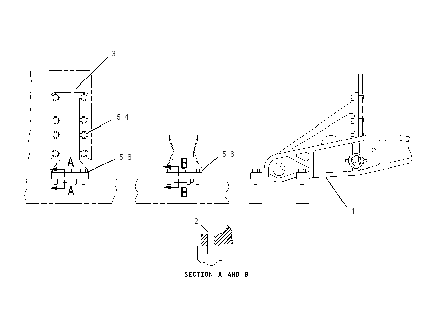 SUPPORT GP-UNDERCARRIAGE 1551581 CAT