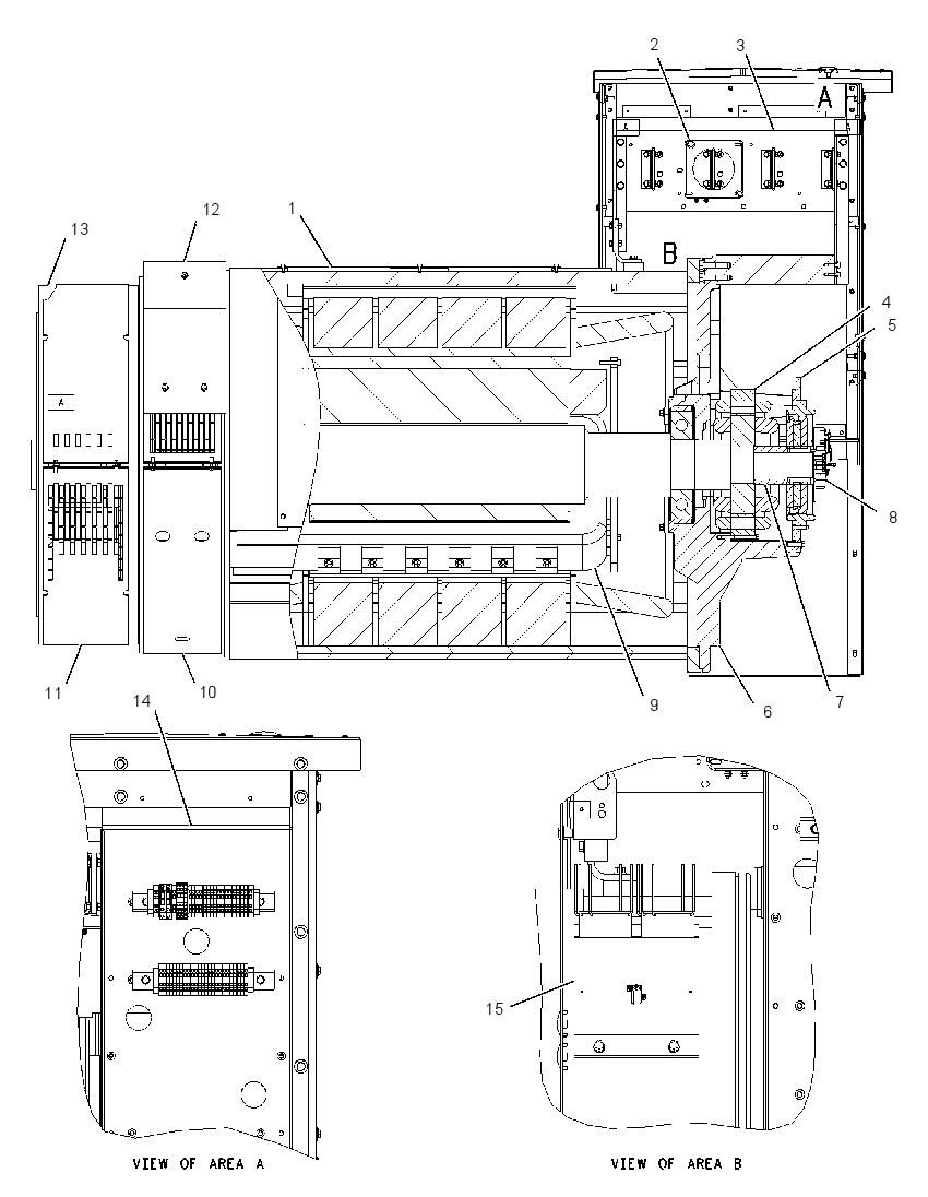 Генератор 1638543 CAT