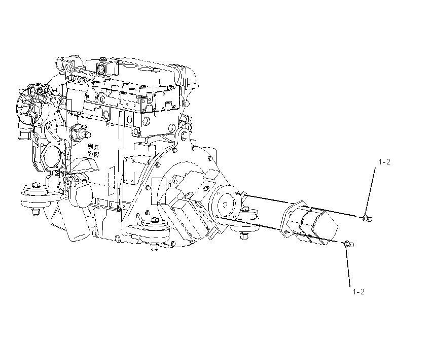 MOUNTING GP-HYDRAULIC PUMP 1472336 CAT