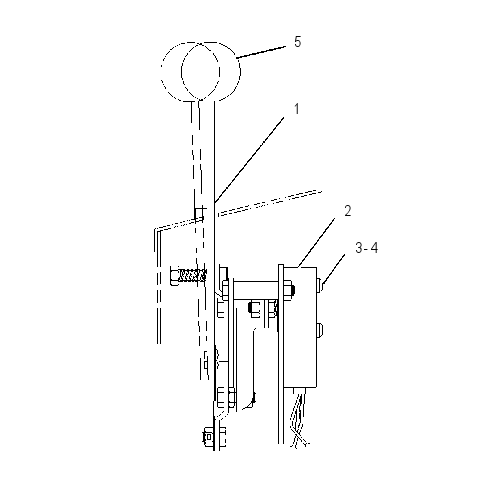 CONTROL GP-3 POINT HITCH 1209131 CAT