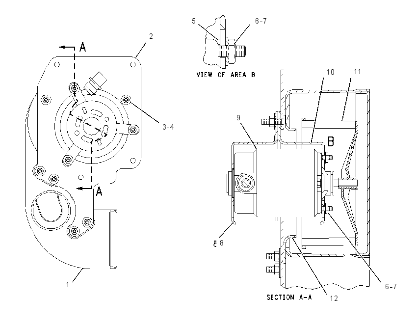 BLOWER GP-CAB 1212682 CAT