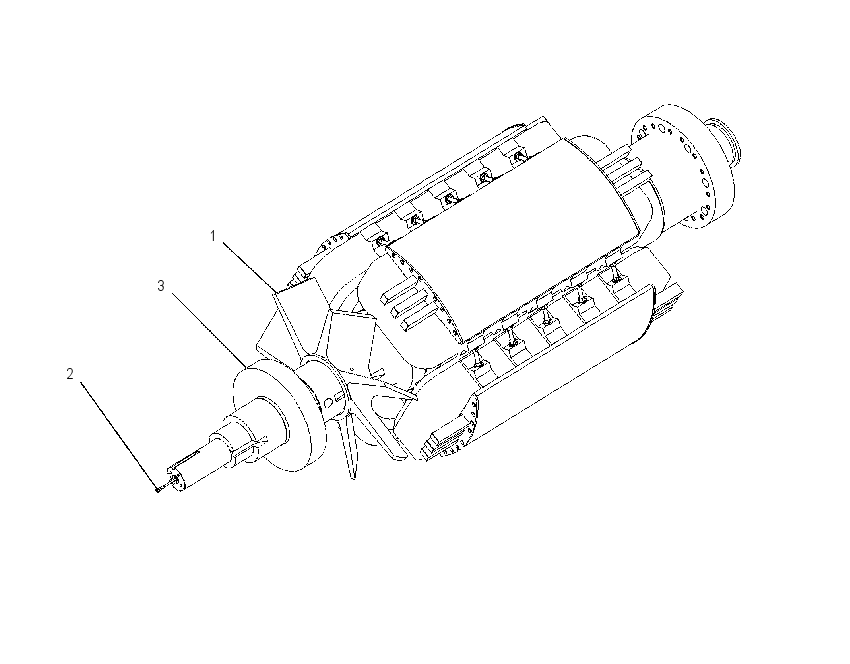 Ротор генератора 1697044 CAT
