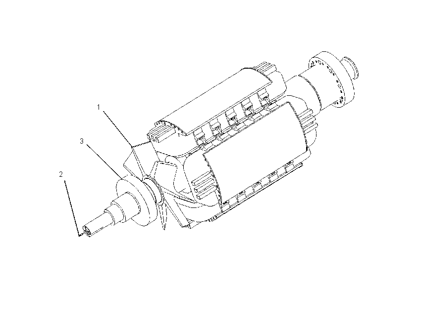 Ротор генератора 1697046 CAT