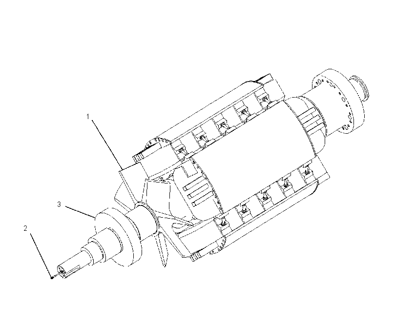 Ротор генератора 1697045 CAT