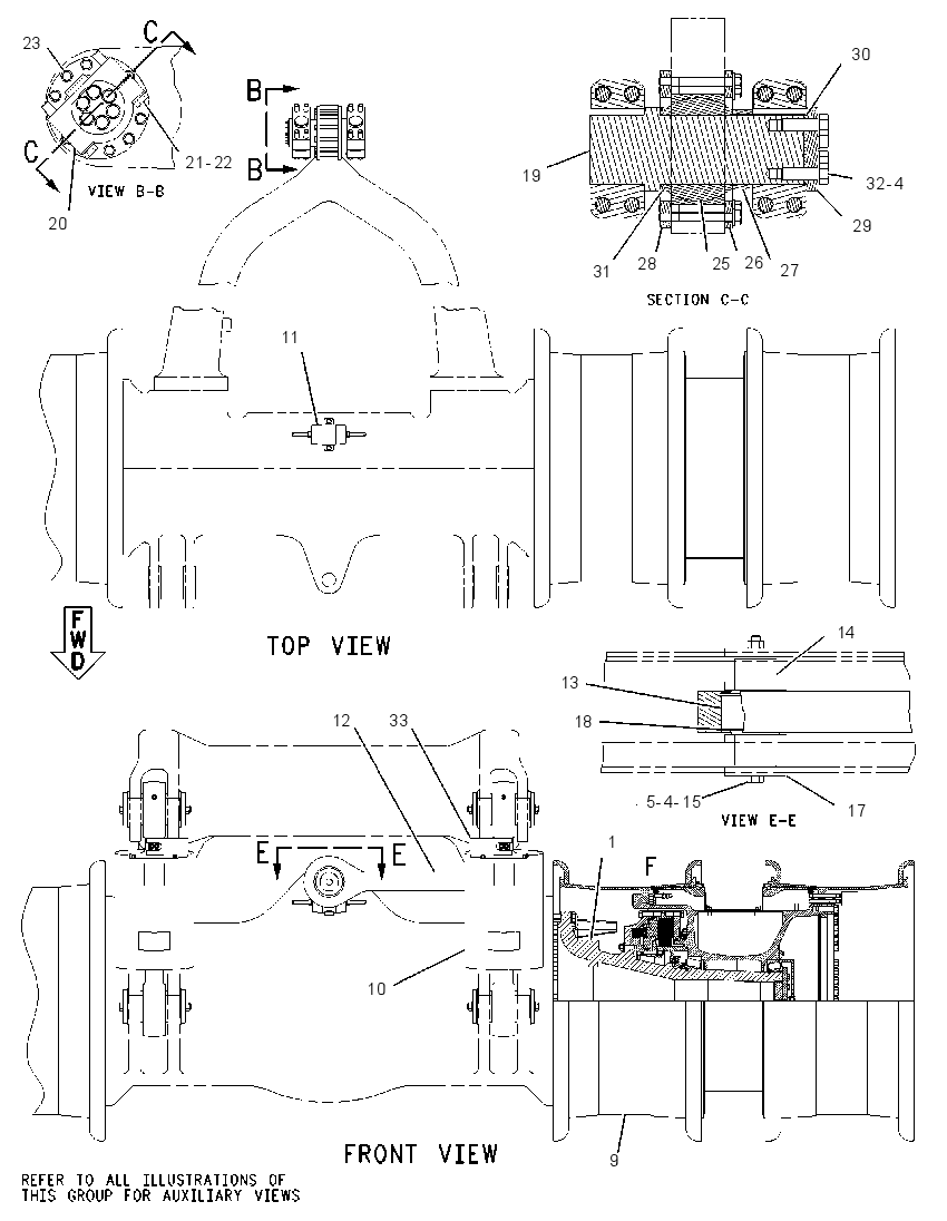 WHEEL & BRAKE AR 1700968 CAT