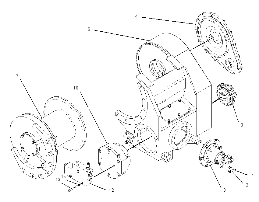 WINCH GP 1590046 CAT