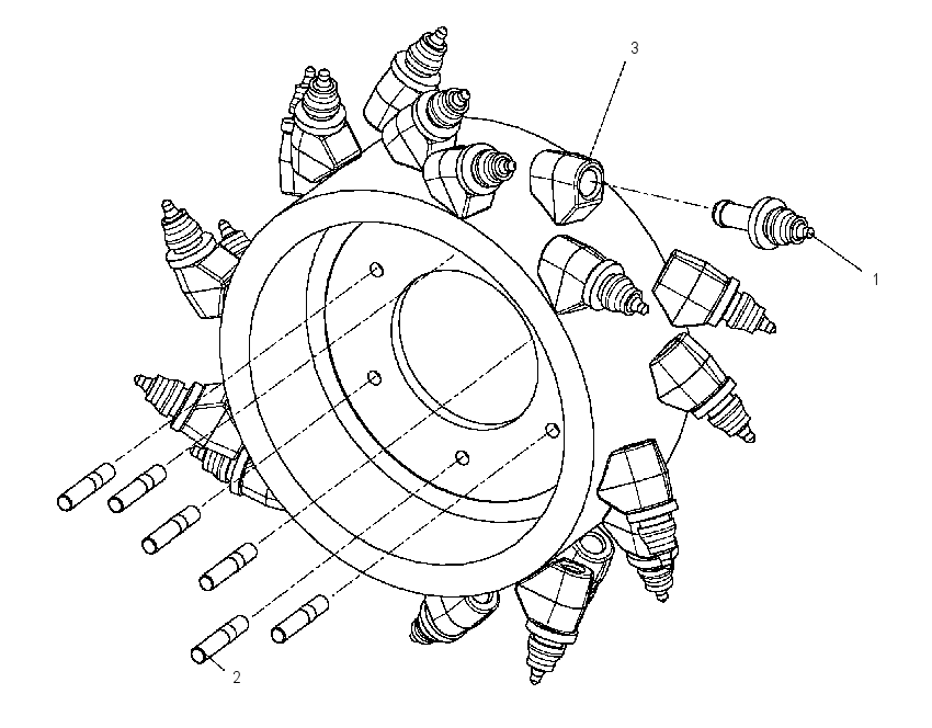DRUM GP-COLD PLANER 1655353 CAT