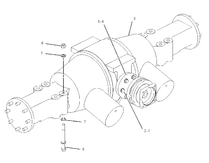 AXLE & MTG GP-DRIVE 1369112 CAT