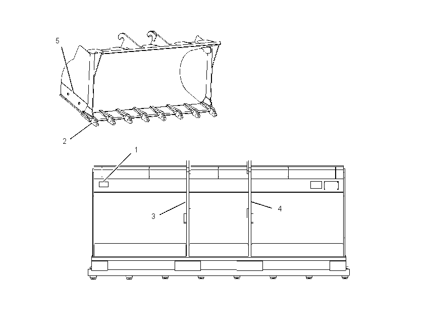 BUCKET AS-PENETRATION 1281482 CAT