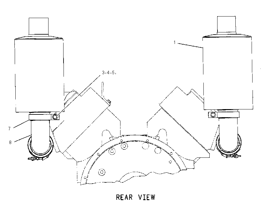 Глушитель 1W0540 CAT