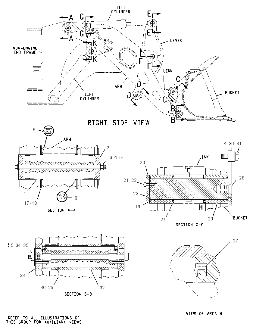 PIN & SEAL GP-LINKAGE 1219293 CAT